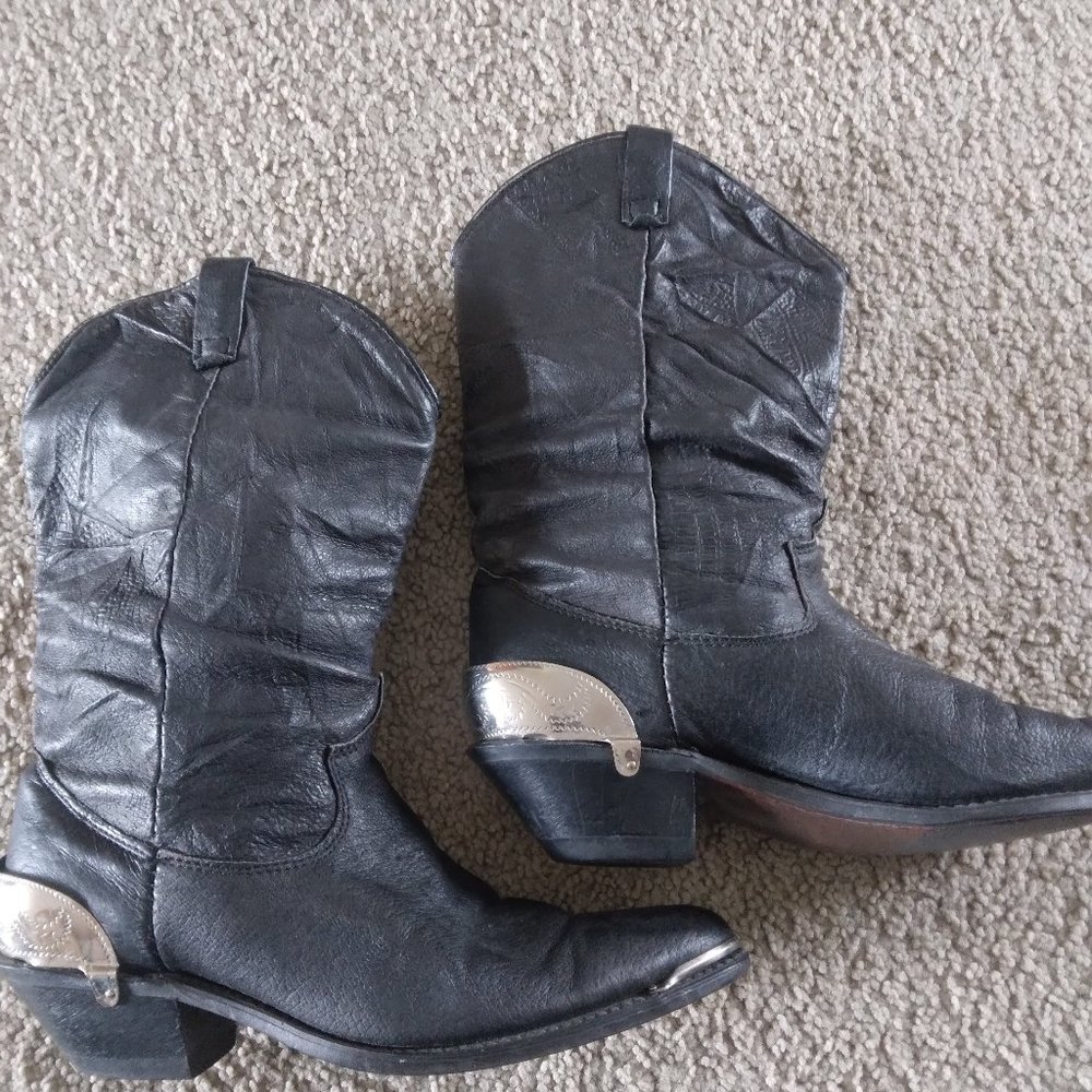 Womens vintage dingo leather boots